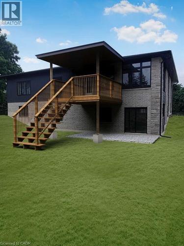 49 George Street, Bright, ON - Outdoor With Deck Patio Veranda