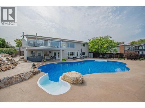 161 Cranberry Lane, Vernon, BC - Outdoor With In Ground Pool With View