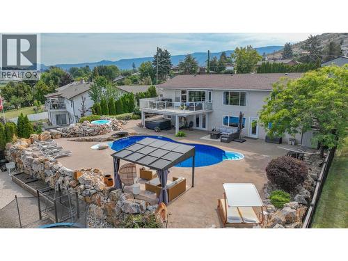 161 Cranberry Lane, Vernon, BC - Outdoor With In Ground Pool With Deck Patio Veranda