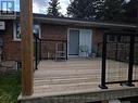 large back deck with stylish glass railing - 6042 Highway 9 Highway, Caledon (Mono Mills), ON  - Outdoor With Exterior 