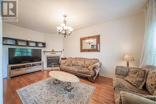 46 Pepperberry Road, Vaughan, ON - Indoor Photo Showing Living Room With Fireplace