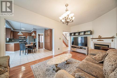 46 Pepperberry Road, Vaughan, ON - Indoor Photo Showing Living Room With Fireplace