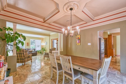 Salle à manger - 465 Rue Des Lilas, Sainte-Adèle, QC - Indoor Photo Showing Dining Room