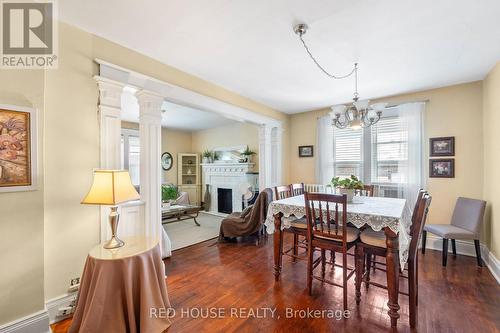 unit 5 dining - 55 Balsam Avenue S, Hamilton, ON - Indoor Photo Showing Dining Room