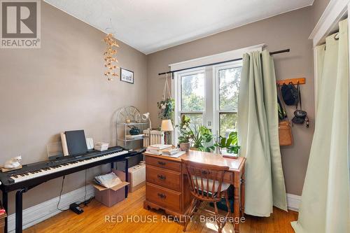 bedroom for unit 4 - 55 Balsam Avenue S, Hamilton, ON - Indoor Photo Showing Office