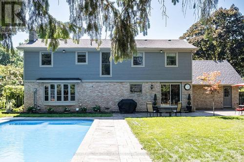 1577 Old Spar Court, Mississauga, ON - Outdoor With In Ground Pool
