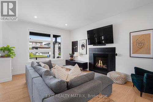 1144 Avignon Street, Russell, ON - Indoor Photo Showing Living Room With Fireplace