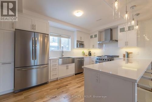 59 Douglas Avenue, Ottawa, ON - Indoor Photo Showing Kitchen With Upgraded Kitchen