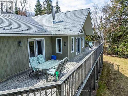 1889 South Horn Lake Road, Magnetawan, ON - Outdoor With Deck Patio Veranda With Exterior