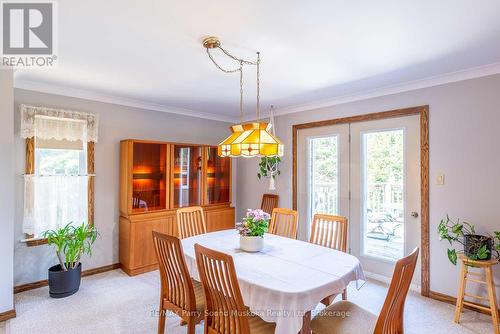 1889 South Horn Lake Road, Magnetawan, ON - Indoor Photo Showing Dining Room