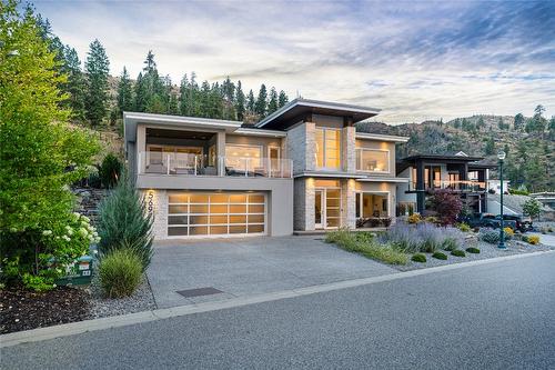 5697 Jasper Way, Kelowna, BC - Outdoor With Deck Patio Veranda With Facade
