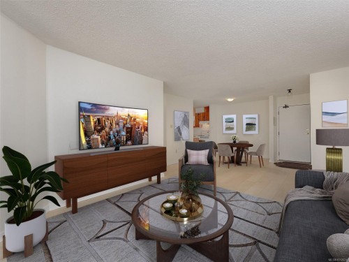 308-1745 Leighton Rd, Victoria, BC - Indoor Photo Showing Living Room