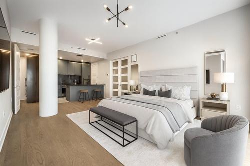 Primary bedroom - 102-104-3950 Rue Claude-Henri-Grignon, Montréal (Saint-Laurent), QC - Indoor Photo Showing Bedroom