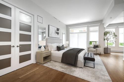 Bedroom - 102-104-3950 Rue Claude-Henri-Grignon, Montréal (Saint-Laurent), QC - Indoor Photo Showing Bedroom