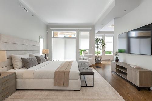 Bedroom - 102-104-3950 Rue Claude-Henri-Grignon, Montréal (Saint-Laurent), QC - Indoor Photo Showing Bedroom
