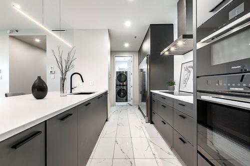 Kitchen - 102-104-3950 Rue Claude-Henri-Grignon, Montréal (Saint-Laurent), QC - Indoor Photo Showing Kitchen With Upgraded Kitchen