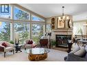 1991 Horizon Drive, West Kelowna, BC  - Indoor Photo Showing Living Room With Fireplace 