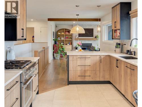 11506 Palfrey Drive W, Coldstream, BC - Indoor Photo Showing Kitchen With Upgraded Kitchen