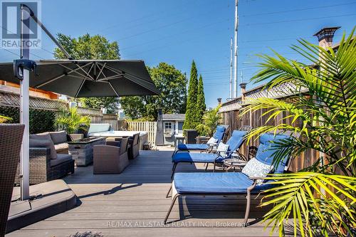 Stunning backyard - 10 Sufi Crescent, Toronto, ON - Outdoor With Deck Patio Veranda With Exterior