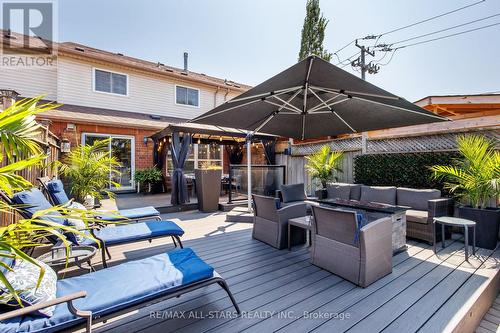 Backyard lounge area - 10 Sufi Crescent, Toronto, ON - Outdoor With Deck Patio Veranda