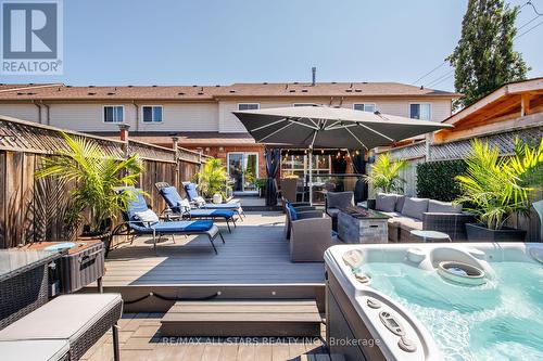 Multi-level composite deck - 10 Sufi Crescent, Toronto, ON - Outdoor With Deck Patio Veranda