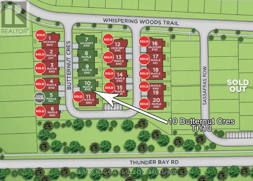 10 Butternut Cres = Townhome Unit #10 - 10 Butternut Crescent, Fort Erie (Ridgeway), ON - Other