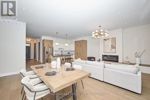 Maple Interior Model - finishes may vary - 11 Butternut Crescent, Fort Erie (Ridgeway), ON - Indoor Photo Showing Living Room With Fireplace