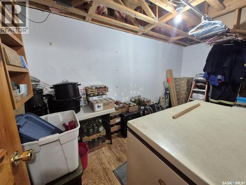 713 Railway Avenue, Midale, SK - Indoor Photo Showing Basement