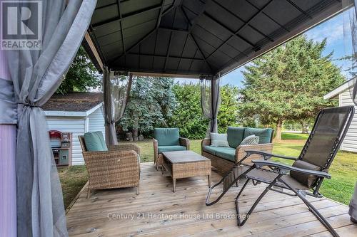 484731 Sweaburg Road, South-West Oxford (Sweaburg), ON - Outdoor With Deck Patio Veranda With Exterior