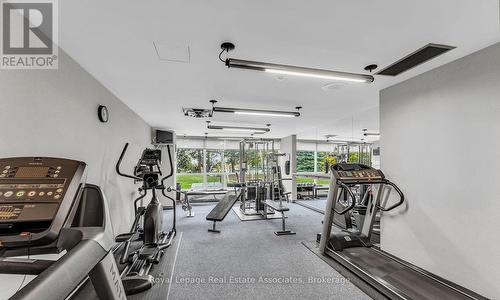 1112 - 12 Laurelcrest Street, Brampton, ON - Indoor Photo Showing Gym Room