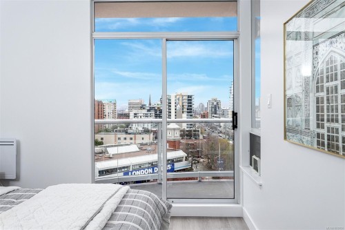 1102-1010 View St, Victoria, BC - Indoor Photo Showing Bedroom