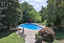 24 School Street, Hamilton, ON  - Outdoor With In Ground Pool With Backyard 