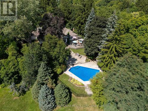 24 School Street, Hamilton, ON - Outdoor With In Ground Pool