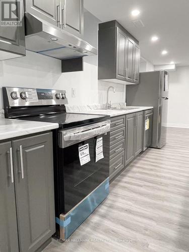 24 San Felice Lane, Hamilton, ON - Indoor Photo Showing Kitchen With Upgraded Kitchen