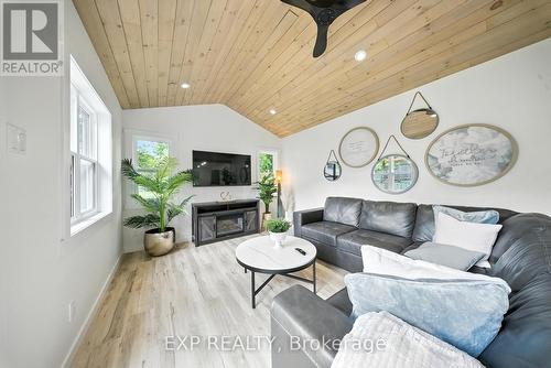 92 Mary Street, Clearview, ON - Indoor Photo Showing Living Room With Fireplace
