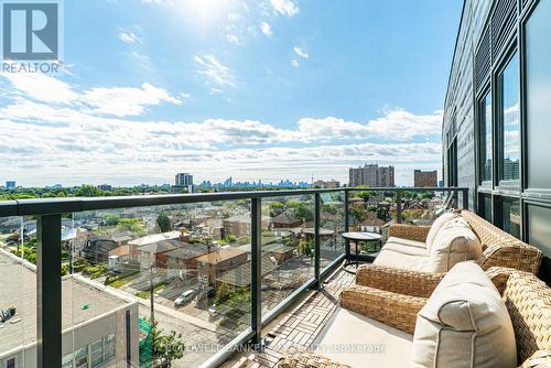 817 - 2433 Dufferin Street, Toronto (Briar Hill-Belgravia), ON - Outdoor With Balcony With View