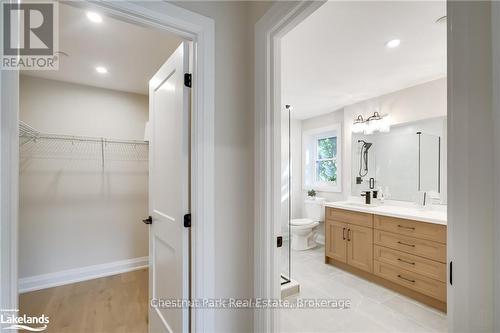 Walk-in and Ensuite - model finish - 304 - 200 Anglo Street, Bracebridge (Macaulay), ON - Indoor Photo Showing Bathroom