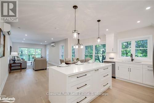 Open concept - Model finish - 304 - 200 Anglo Street, Bracebridge (Macaulay), ON - Indoor Photo Showing Kitchen With Upgraded Kitchen