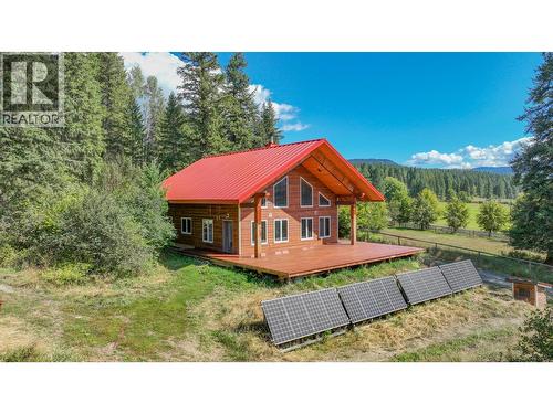 263 Albers Road, Lumby, BC - Outdoor With Deck Patio Veranda