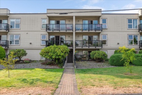 308-160 Vancouver Ave, Nanaimo, BC - Outdoor With Balcony With Facade
