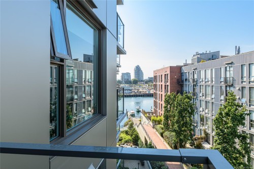 715-1628 Store St, Victoria, BC - Outdoor With Body Of Water With Balcony