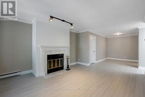 304 - 100 Bruyere Street, Ottawa, ON - Indoor With Fireplace
