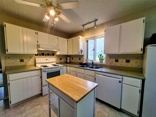 20 11Th Street, Cranbrook, BC - Indoor Photo Showing Kitchen With Double Sink