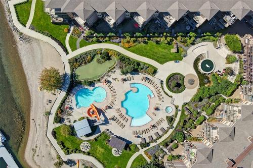 304-4205 Gellatly Road, West Kelowna, BC - Outdoor With In Ground Pool With View