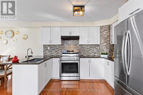 16 - 700 Osgoode Drive, London South (South Y), ON - Indoor Photo Showing Kitchen With Stainless Steel Kitchen With Double Sink With Upgraded Kitchen