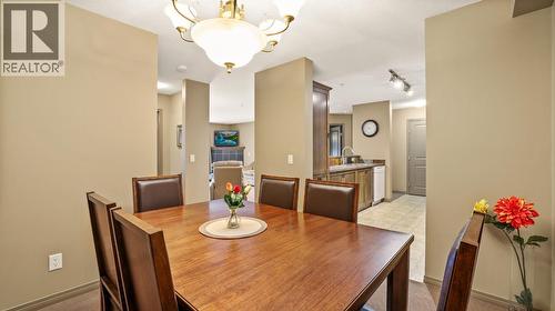 4874 Stanley Street Unit# 107, Radium Hot Springs, BC - Indoor Photo Showing Dining Room
