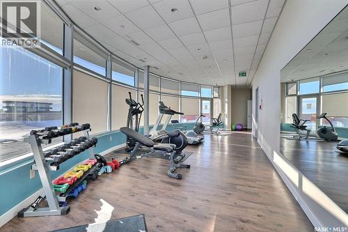 207 2300 Broad Street, Regina, SK - Indoor Photo Showing Gym Room