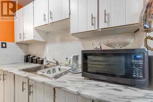 202 - 4692 Crysler Avenue, Niagara Falls (Downtown), ON - Indoor Photo Showing Kitchen With Double Sink