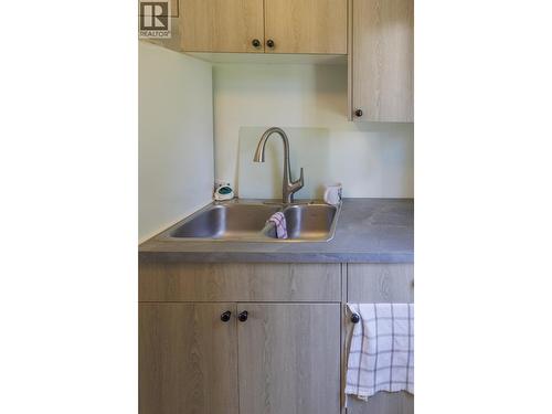 861 2Nd Avenue, Mcbride, BC - Indoor Photo Showing Kitchen With Double Sink