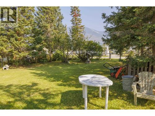 861 2Nd Avenue, Mcbride, BC - Outdoor With Backyard